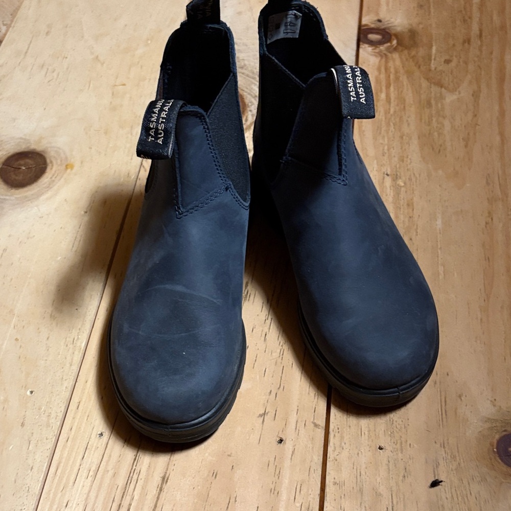 Blundstone Dark Blue Ankle Boots
